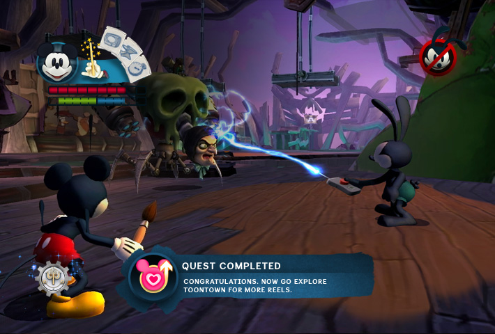 Epic Mickey 2: The Power of Two Game UI