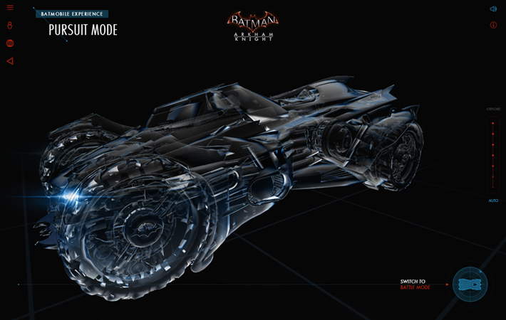 Batman: Arkham Knight Batmobile Experience