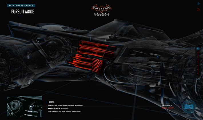 Batman: Arkham Knight Batmobile Experience