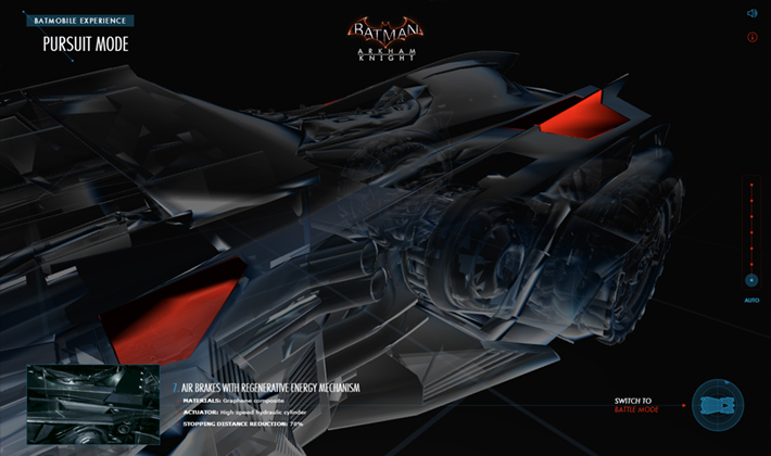 Batman: Arkham Knight Batmobile Experience