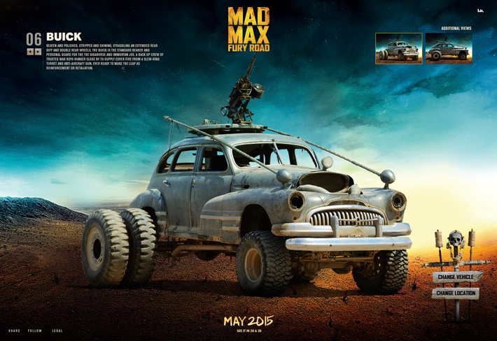 Mad Max: Fury Road - Vehicle Showcase